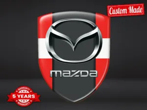 Mazda Decalcomanie Auto su Misura Chic Professionali Design